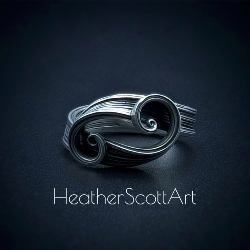 Mitsuro Double Swirl Ring 2025